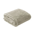 In 2 Linen 350GSM Plush Ultra Soft Velvet Touch Blanket Taupe King/Super King