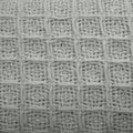 Cotton Waffle Blanket Silver Queen