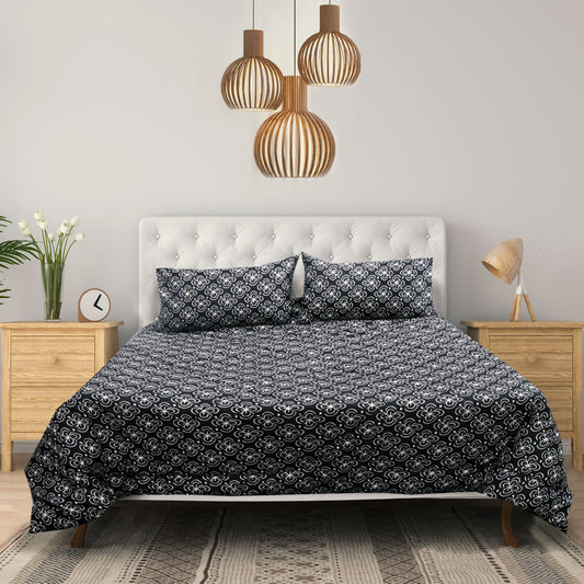 3 Pce Botanica Printed Comforter Set Rosebud QUEEN/KING