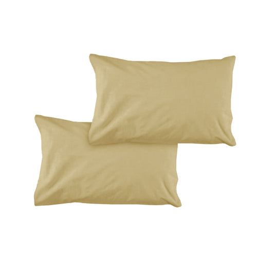Microfiber Pillowcases Pair 48x73cm Gold Standard Flap