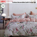 Caterina 300TC Reversible Cotton Quilt Cover Queen