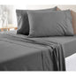 300TC Pure Cotton Sheet Set Queen Grey