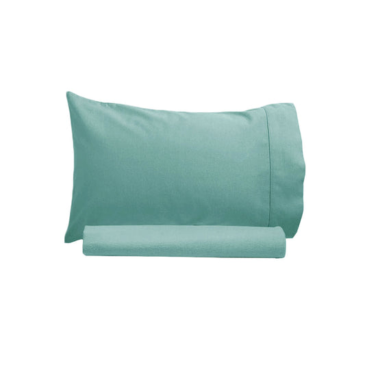 Artex 250TC 100% Cotton Sheet Set SINGLE Teal