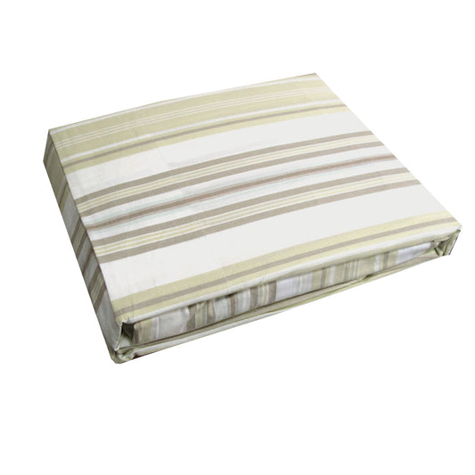 Jason Stripes 100% Cotton Sheet Set SINGLE