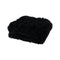 Lucia Shaggy Throw Rug 127x152cm Black Soft Shag Carpet