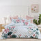 Bianca Coleraine White Floral Printed Bedspread Set Super King