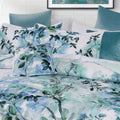 Bianca Woodbury White Botanical Printed Bedspread Set Super King