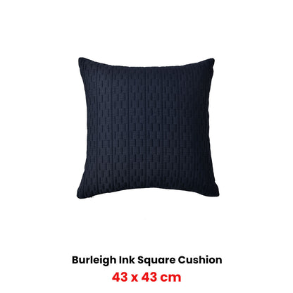 Bianca Burleigh Ink Square Filled Cushion 43 x 43cm