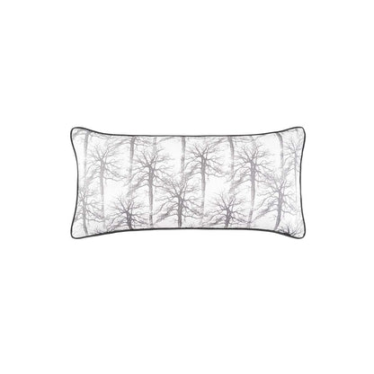Bianca Myrtleford Grey Lumbar Oblong Filled Cushion 30 x 60cm