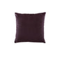 Bianca Vivid Coordinates Square Velvet Cushion Plum 43 x 43cm