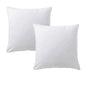 Bianca Pair of Cosmo White European Pillowcases 65 x 65cm