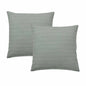 Bianca Pair of Kahlani Sage European Pillowcases 65 x 65cm