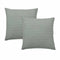 Bianca Pair of Kahlani Sage European Pillowcases 65 x 65cm