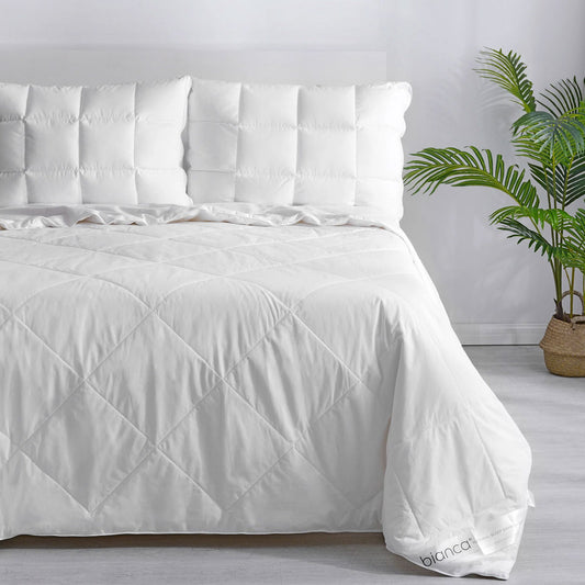 Bianca 250GSM Bamboo Summer Quilt Single Natural