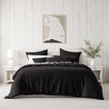 Bianca Kahlani Chocolate Waffle Quilt Cover Super King