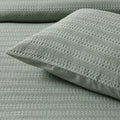 Bianca Kahlani Sage Waffle Quilt Cover Set Queen