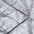 Bianca Myrtleford Grey Cotton Sateen Quilt Cover Set King