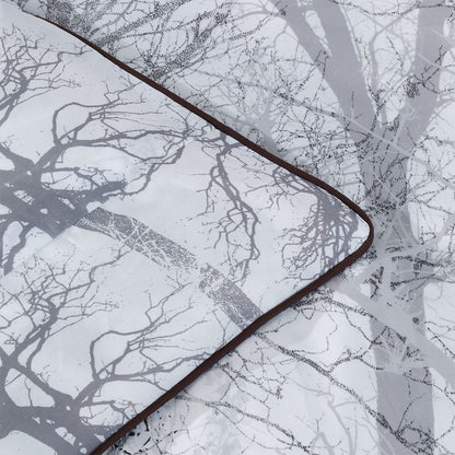 Bianca Myrtleford Grey Cotton Sateen Quilt Cover Set King