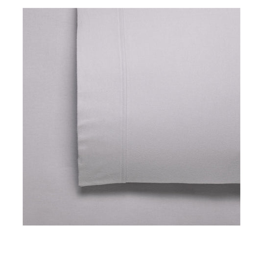 Bianca Fletcher Flannelette Sheet Set Stone Super King