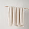Bianca Sofala Cream Polyester Chenille Throw Rug 130 x 170 cm
