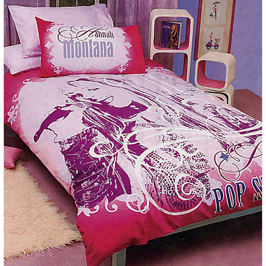 Disney Hannah Montana Pop Star Quilt Cover Set SINGLE