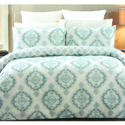 225TC Persia Cotton Rich Easy Care Quilt Cover Set KING