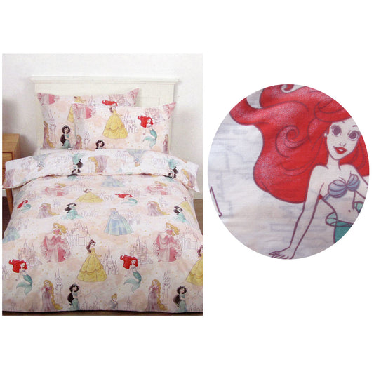 Caprice Disney Princesses Pink Licensed Quilt Cover Set SINGLE