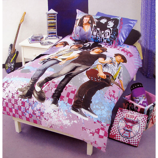 Disney Camp Rock Rockstar Quilt Cover Set SINGLE