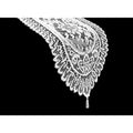 Logan White Lace Table Runner with Tassle 33 x 137 cm