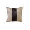 Phase 2 Studio Faux Suede/Faux Leather Square Cushion Cover 40 x 40 cm