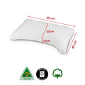 Easyrest Cotton Cover Arch Support Pillow 40 x 60 cm