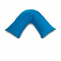 Easyrest Aus Made Medium Support Filled V Shape Pillow 64 x 39 cm Ocean