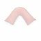 Easyrest Aus Made Medium Support Filled V Shape Pillow 64 x 39 cm Petal