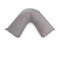 Easyrest Aus Made Medium Support Filled V Shape Pillow 64 x 39 cm Pewter
