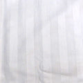 600TC White Striped Standard Pillowcases Pair