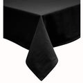 Hoydu Cotton Blend Table Cloth 180cm x 220cm  - BLACK
