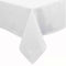 Hoydu Cotton Blend Table Cloth 180cm x 260cm  - Bright White
