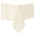 Polyester Cotton Tablecloth Ivory 150 x 220 cm