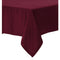 Polyester Cotton Tablecloth Burgundy 160 x 270 cm