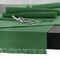 Hoydu Cotton Ribbed Table Runner 45cm x 150cm - HELDGE GREEN
