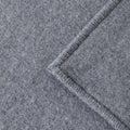 Little Gem Grey Australian Wool Bassinet Blanket 80 x 120 cm