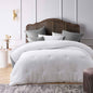 Accessorize Dotty Clip White 3 Piece Jacquard Comforter Set King