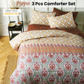 Big Sleep 3 Piece Pippa Comforter Set King Size Quilt Doona