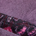 KAAT Amsterdam Boline Aubergine Velvet Oblong Filled Cushion 40cm x 60cm