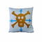 Happy Kids Pirate 43x43 cm Square Filled Cushion
