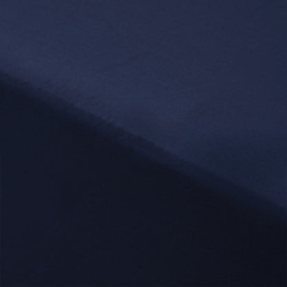 Accessorize 400TC Navy Bamboo Cotton Fitted Sheet 40cm Wall King Single