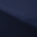 Accessorize 400TC Navy Bamboo Cotton Fitted Sheet 40cm Wall Single