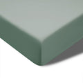 Accessorize 400TC Sage Bamboo Cotton Fitted Sheet 40cm Wall Single