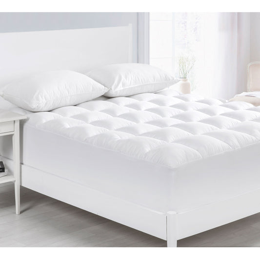 Cloudland 1000GSM Memory Resistant Microball Fill Mattress Topper KING SINGLE