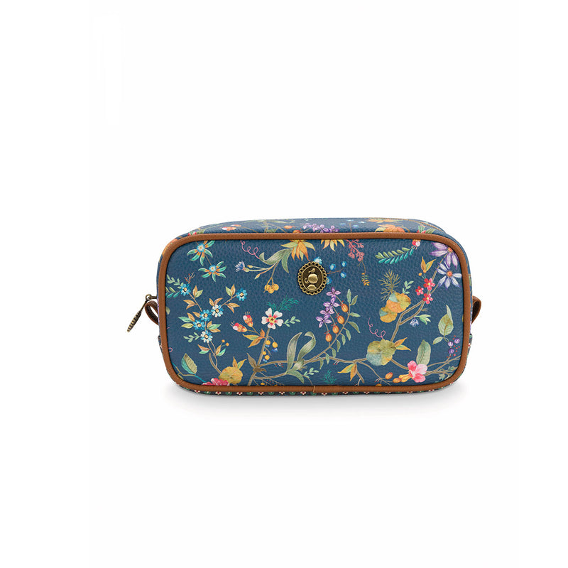 PIP Studio Petites Fleurs Dark Blue Cosmetic Bag Small